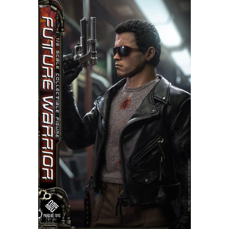 Future Warrior Leather Version 1:6 Scale Collector Figure Present Toys PST-SP80