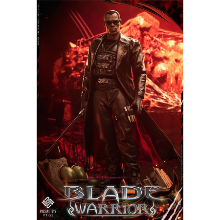 Blade Chasseur de Vampires Figurine Échelle 1:6 Present Toys PT-SP55