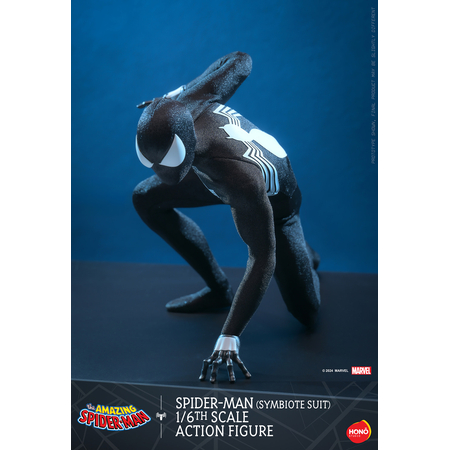 Marvel Spider-Man (Costume Symbiote) Figurine Échelle 1:6 Honō Studio 913552 HS04