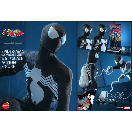 Marvel Spider-Man (Symbiote Suit) 1:6 Scale Action Figure Honō Studio 913552 HS04