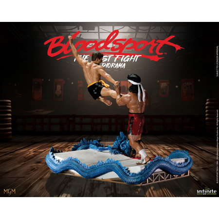 Bloodsport Le Dernier Combat Diorama Échelle 1:10 Infinite Statue 913629