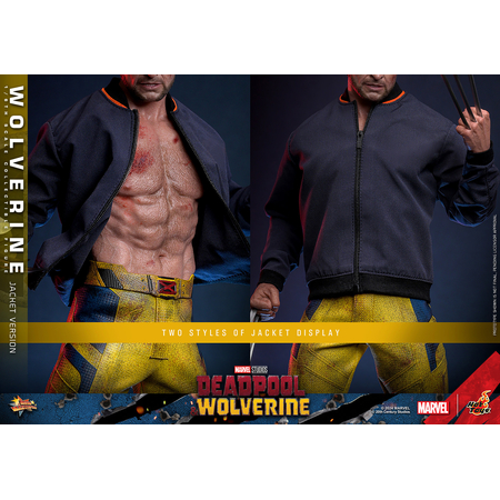 Marvel Wolverine (du film Deadpool & Wolverine) VERSION MANTEAU TVA figurine Échelle 1:6 Hot Toys 913607 MMS756Marvel Wolverine (du film Deadpool & Wolverine) VERSION MANTEAU TVA figurine Échelle 1:6 Hot Toys 913607 MMS756