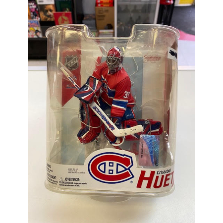 NHL Cristobal Huet Montreal Canadiens goalie action figure  Mcfarlane Toys