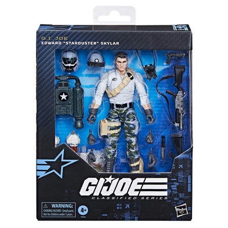 GI Joe Classified Series Edward "Starduster" Skylar figurine échelle 6 pouces Hasbro F9254 #136