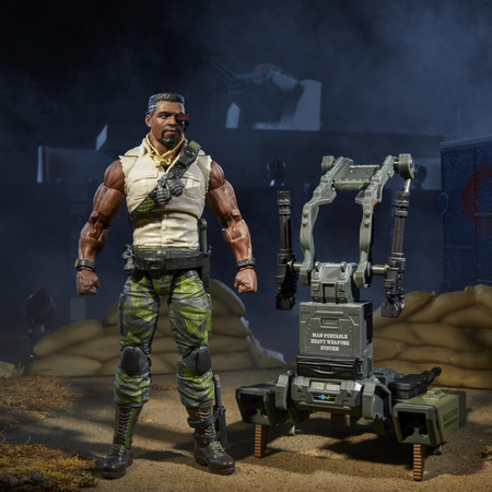 GI Joe Classified Series Heavy Duty avec système d'artillerie lourde portative figurine échelle 6 pouces Hasbro G0848 #150
