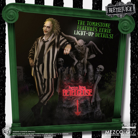 One:12 Collective Beetlejuice - Deluxe Edition action figure Mezco Toyz 72502