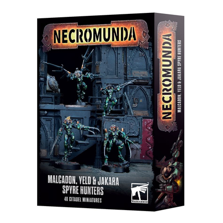 Necromunda MALCADON, YELD, AND JAKARA SPYRE HUNTERS