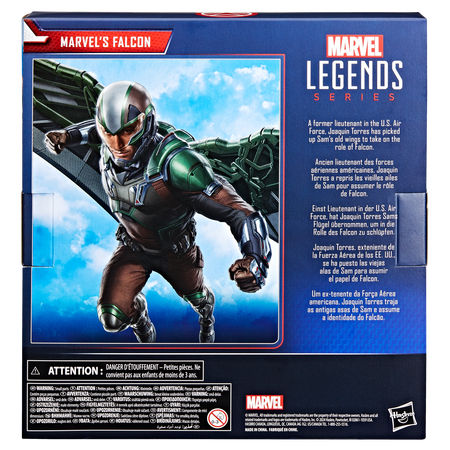 Marvel Legends Series Marvel’s Falcon (Joaquin Torres) figurine échelle 6 pouces Hasbro G0159