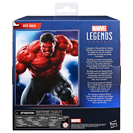 Marvel Legends Series Red Hulk figurine échelle 6 pouces Hasbro G0160