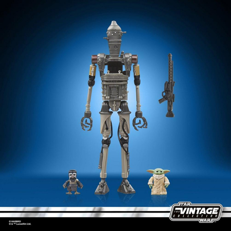 Star Wars The Vintage Collection IG-12, Grogu & Anzellan, Deluxe 3,75-inch scale Collectible Action Figure 3-Pack Hasbro G0670