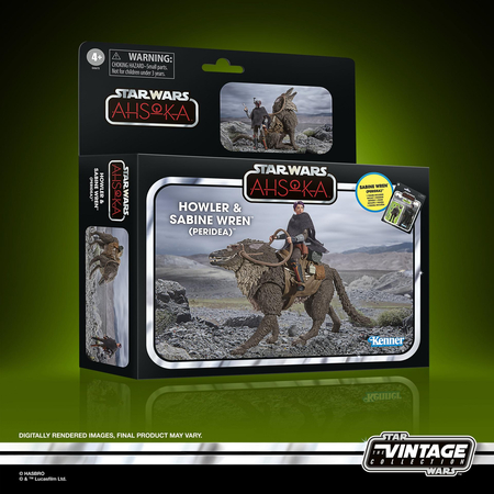 Star Wars The Vintage Collection Howler & Sabine Wren (Peridea) 3,75-inch scale action figures Hasbro G0672