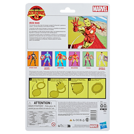 Marvel Legends Series Secret Wars Iron Man 6-inch scale action figure Hasbro G0780