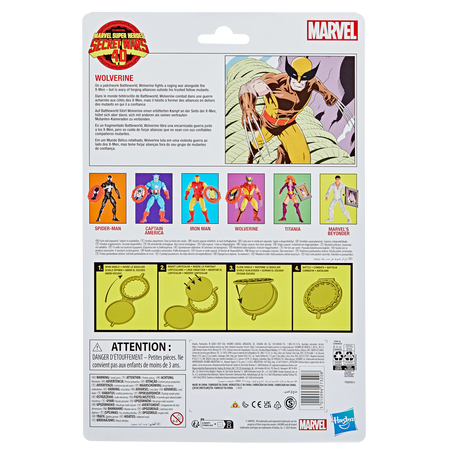 Marvel Legends Series Secret Wars Wolverine 6-inch scale action figure Hasbro G0782