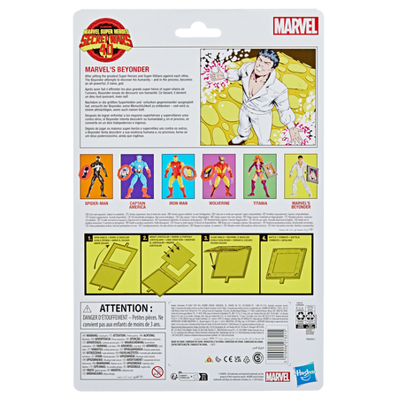 Marvel Legends Series Secret Wars Marvel’s Beyonder figurine échelle 6 pouces Hasbro G0783