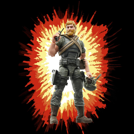GI Joe Classified Series Retro Cardback Craig “Rock ’N Roll” McConnel figurine échelle 6 pouces Hasbro G0957