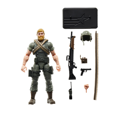 GI Joe Classified Series Retro Cardback Craig “Rock ’N Roll” McConnel figurine échelle 6 pouces Hasbro G0957