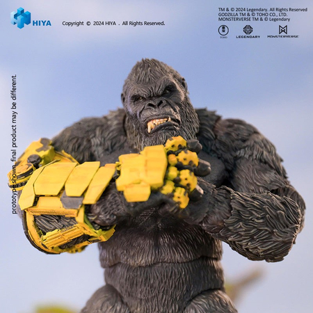 Godzilla x Kong: New Empire Kong Beast Glove Exquisite Basic Action Figure - Previews Exclusive Hiya Toys 420437