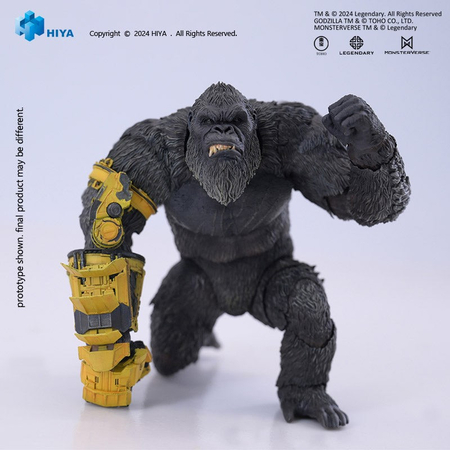 Godzilla x Kong: New Empire Kong Beast Glove Exquisite Basic Action Figure - Previews Exclusive Hiya Toys 420437