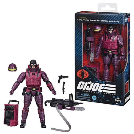 GI Joe Classified Series SAW-Viper (Fusil Semi-Automatique) figurine échelle 6 pouces Hasbro G1066 #147