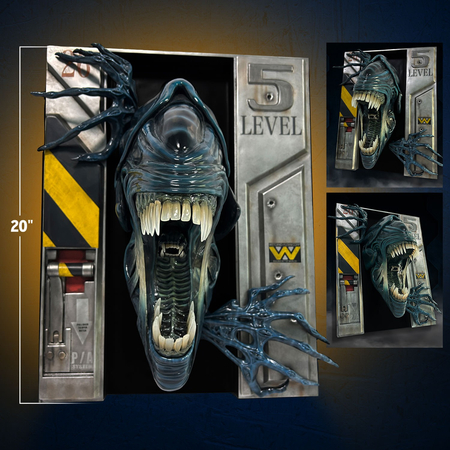 Aliens - Alien Queen Murale Échelle 1:2 Hollywood Collectibles Group (9452) 913728