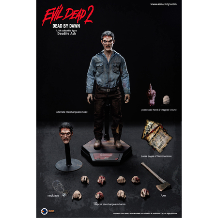 The Evil Dead II Deadite Ash Figurine Éhelle 1:6 Asmus Collectible Toys EDA002 913906