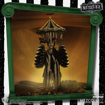 One:12 Collective Beetlejuice - Deluxe Edition action figure Mezco Toyz 72502