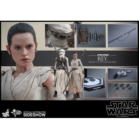 Star Wars: The Force Awakens Rey Figurine à l'échelle 1:6 Hot Toys MMS336 (902611)