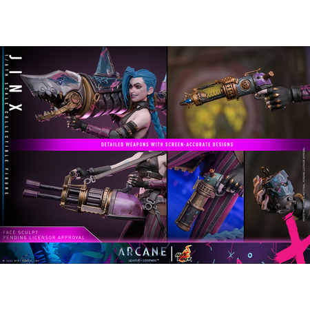 League of Legends Jinx 1:6 Scale Figure Hot Toys TMS137 913946