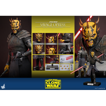 Star Wars: The Clone Wars Savage Opress 1:6 Scale Figure Hot Toys TMS136 913846