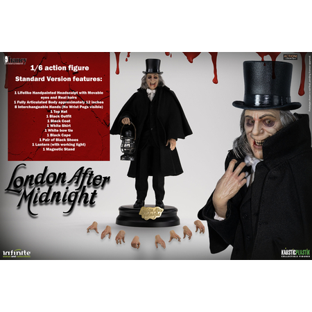 Lon Chaney dans Londres après minuit Figurine Échelle 1:6 Infinite Statue 913911