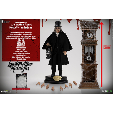 Lon Chaney as London After Midnight Deluxe 1:6 Scale Figure Infinite Statue 9139112