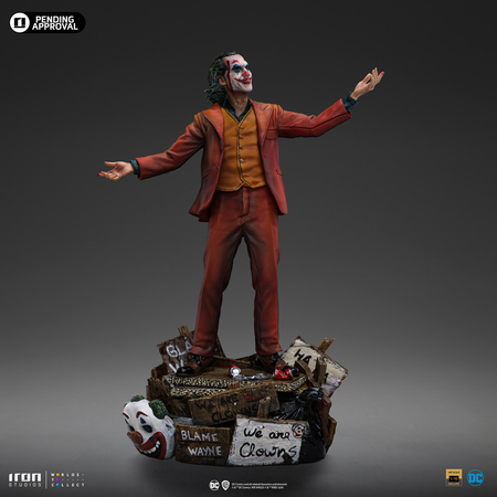 DC Joker (Arthur Fleck) de Luxe Statue Échelle 1:10 Statue Iron Studios JOKER114824-10 913834