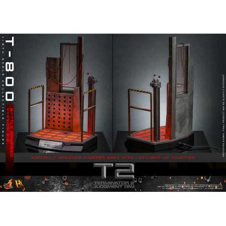 Terminator 2: Judgment Day T-800 (Battle Damaged Version 2_0) 1:6 Scale Figure Hot Toys DX46 913791