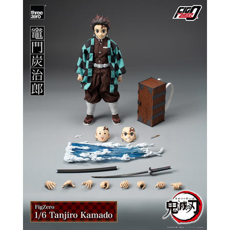 Demon Slayer - Tanjiro Kamado Figurine Échelle 1:6 Threezero (3Z06670W0) 913650