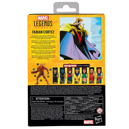 X-Men Marvel Legends Fabian Cortez 6-Inch Action Figure (BAF Marvel's Nemesis) Hasbro G0798