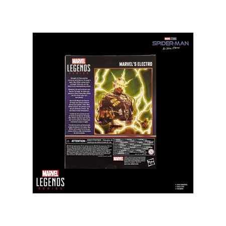 Marvel Legends Series Marvel’s Electro 6-inch Scale Action Figure Hasbro G0595