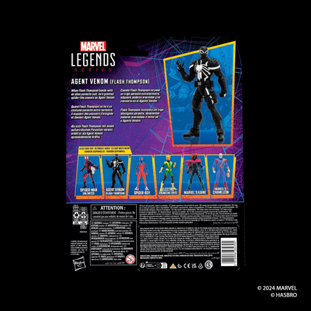 Marvel Legends Series Agent Venom (Flash Thompson) 6-inch scale action figure Hasbro G0786