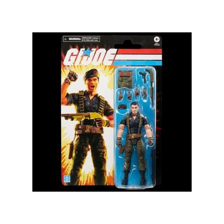 GI Joe Classified Series Retro Cardback Flint figurine échelle 6 pouces Hasbro G0959