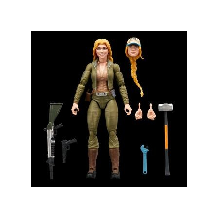 GI Joe Classified Series Retro Cardback Courtney “Cover Girl” Krieger figurine échelle 6 pouces Hasbro G0960