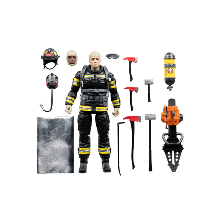 GI Joe Classified Series Legacy Collection - Search & Rescue Firefighter 6-inch scale action figure Hasbro G0964