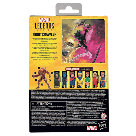 X-Men Marvel Legends X-Force Nightcrawler Figurine Échelle 6 pouces (BAF Marvel's Nemesis) Hasbro G0793