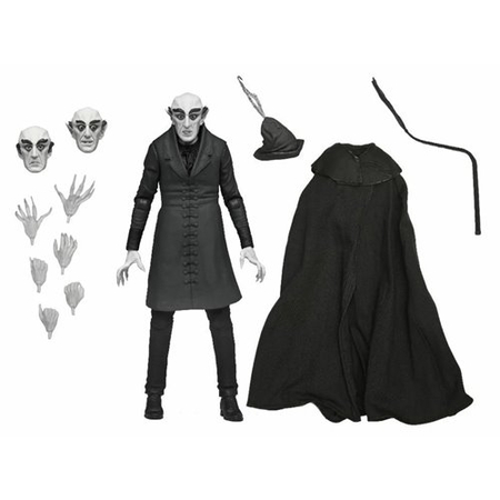 Nosferatu Ultimate Count Orlok Black & White 7-Inch Scale Action Figure NECA 06102