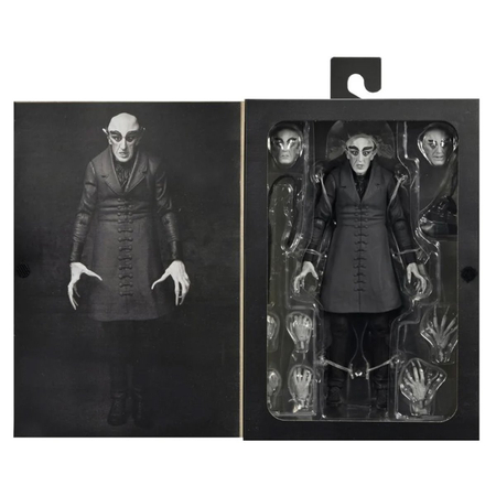 Nosferatu Ultimate Count Orlok Black & White 7-Inch Scale Action Figure NECA 06102
