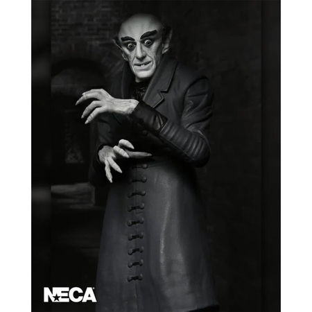 Nosferatu Ultimate Count Orlok Black & White 7-Inch Scale Action Figure NECA 06102