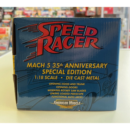Speed Racer MACH 5 - 35th Anniversary Diecast 1:18 American Muscle 33339