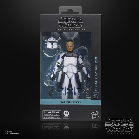 Star Wars The Black Series Captain Rex (Ahsoka) 6-Inch Action Figure Hasbro G1557 #16