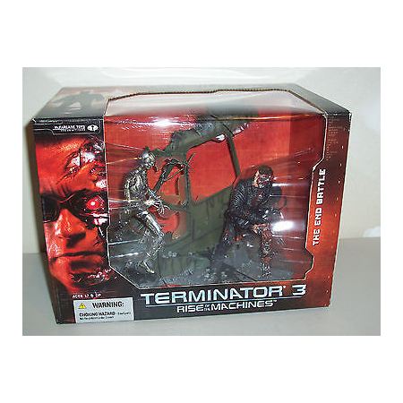 Terminator 3 Le Soulevement des Machines The End Battle Ensemble de 2 figurines (2003) McFarlane
