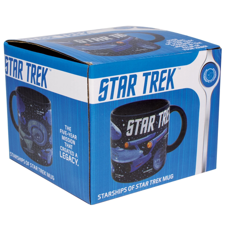 ​Starships of Star Trek Mug by Presents of Mind 4378