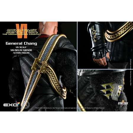Star Trek VI: The Undiscovered Country General Chang 1:6 Scale Figure EXO-6 (EXO-01-123) 914115