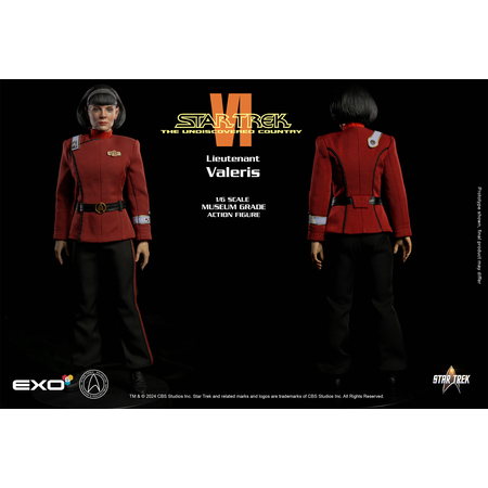 Star Trek VI: The Undiscovered Country - Lt Valeris 1:6 Scale Figure EXO-6 (EXO-01-105) 914150